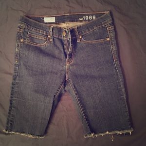 Gap stretch denim shorts